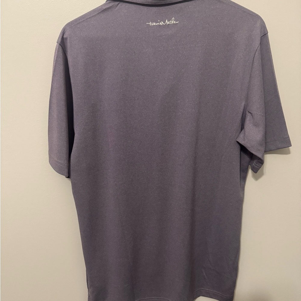 Travis Mathew Dark Gray Polo Shirt
